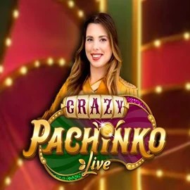 Crazy Pachinko logo by Evolution Spinstein Casino