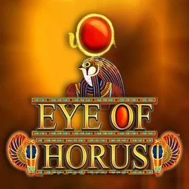 Eye of Horus slot logo by RTG (Reel Time Gaming) at Spinstein Casino