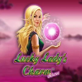 Lucky Ladys Charm Deluxe logo – Slots by Greentube at Spinstein Casino