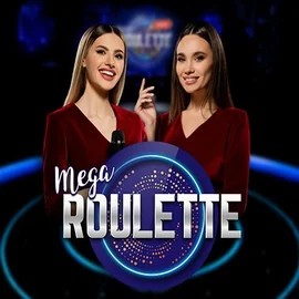 Mega Roulette logo – Live Casino by Pragmatic Play at Spinstein Casino