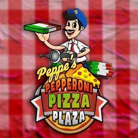 Enjoy Peppe’s Pepperoni Pizza Plaza by Pragmatic Play – logo hosted on spinstein.ca
