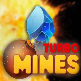 Turbo Mines online game logo by Turbo Games on spinstein.ca
