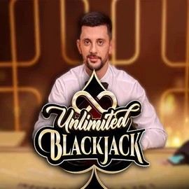 Unlimited Blackjack casino game by Ezugi – featured logo at Spinstein Casino